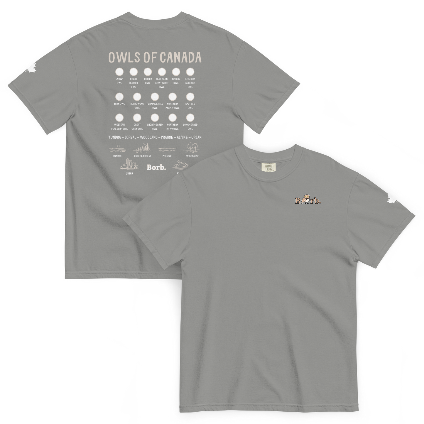 Fillable Owl Checklist Tee